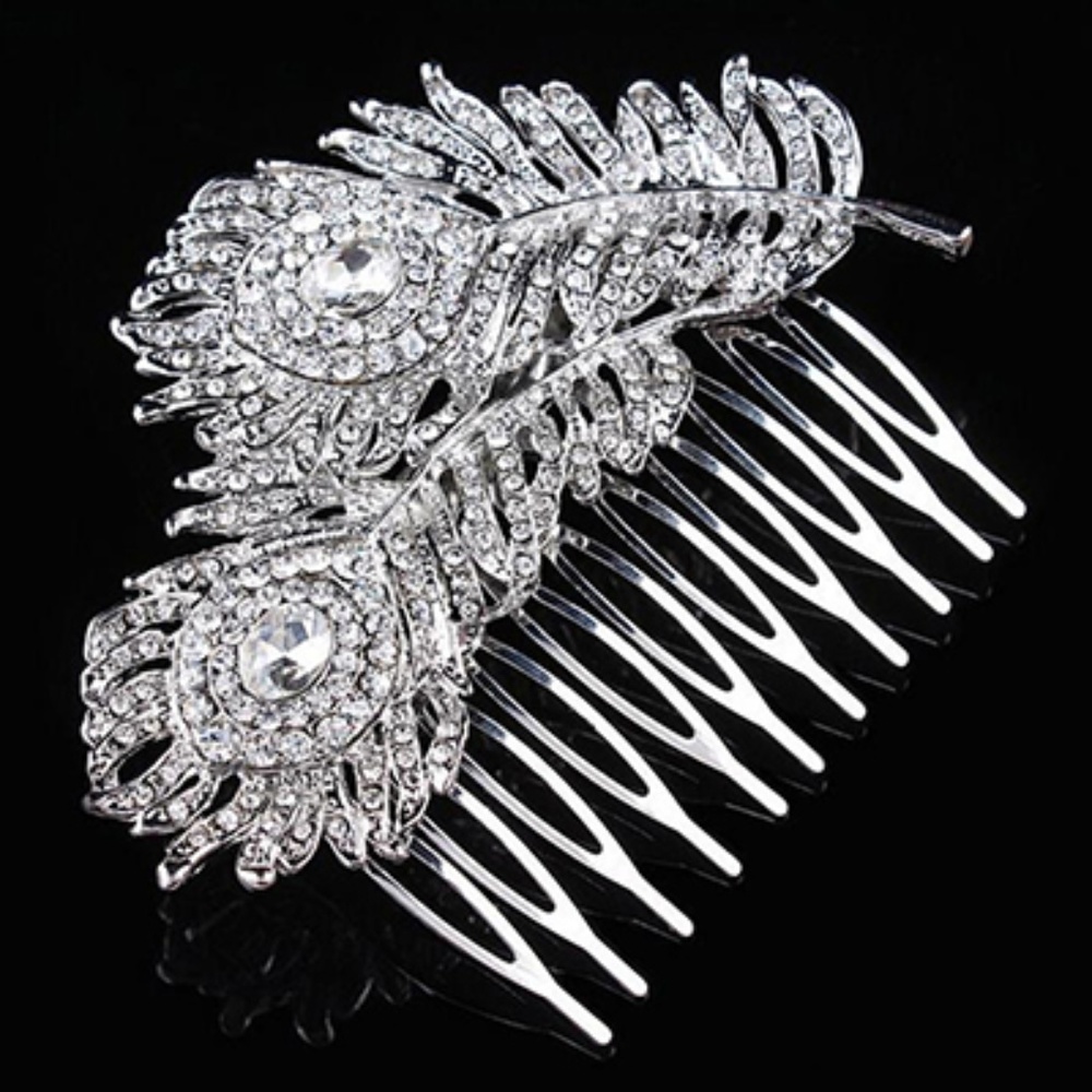 Gorgeous Wedding Crystal Hair Clip